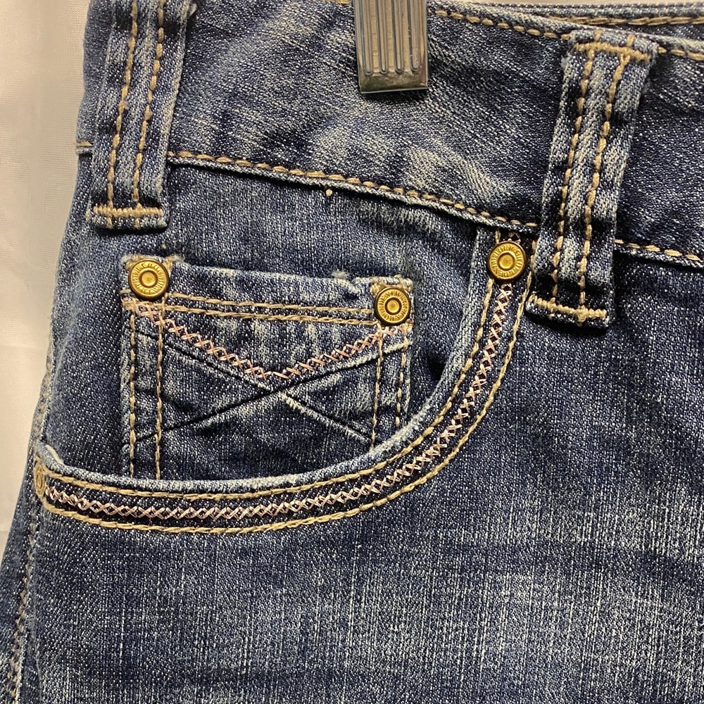 Rock & Roll Cowgirl Women's Boyfriend Jeans, Size 34 x 34 - Picture 3 of 7